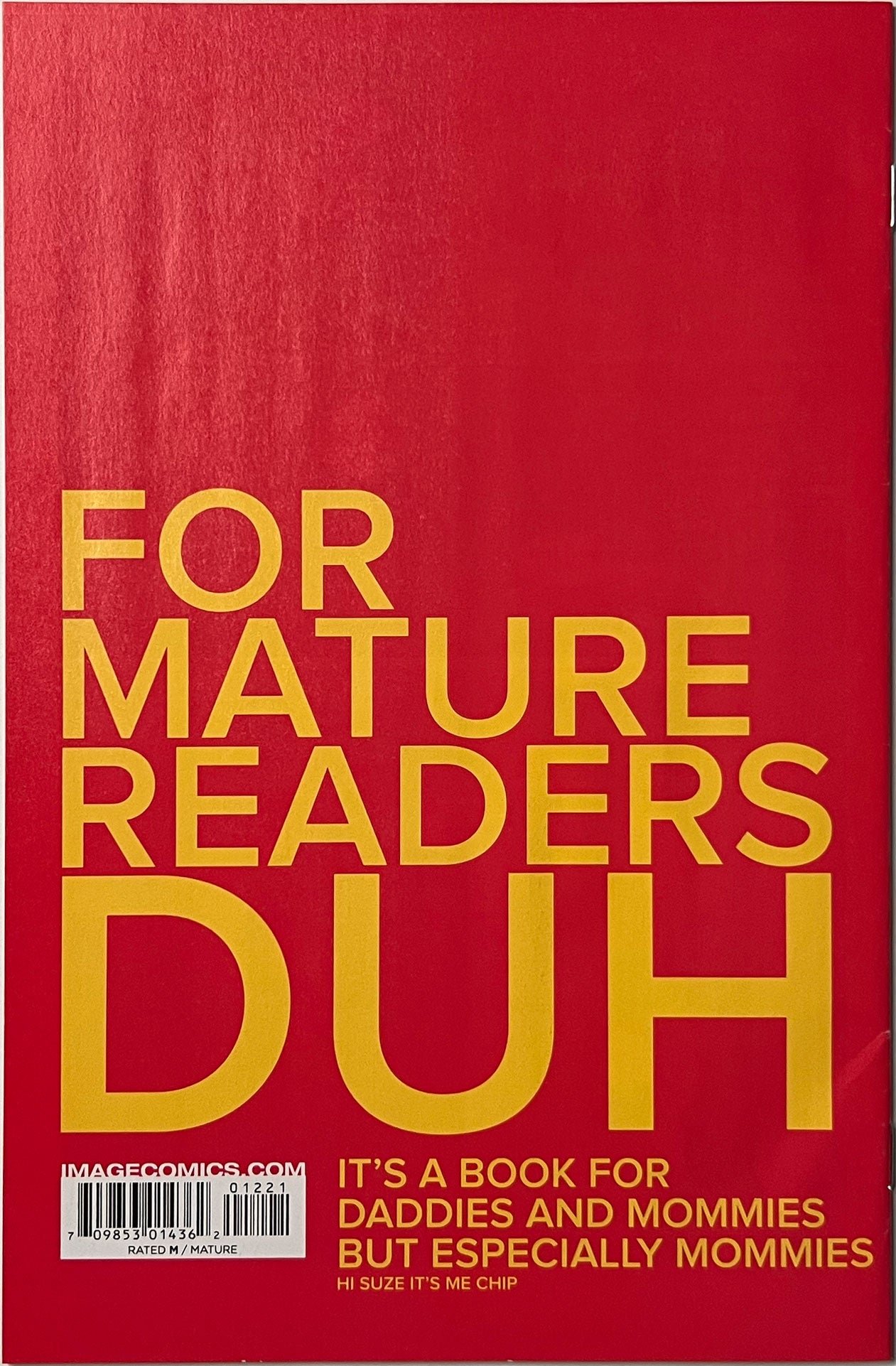 Sex Criminals #12 Kate Leth XXX Variant NM