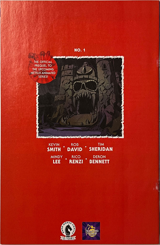 Masters of the Universe Revelation #1 Dave Wilkins HTF Variant Netflix Prequel