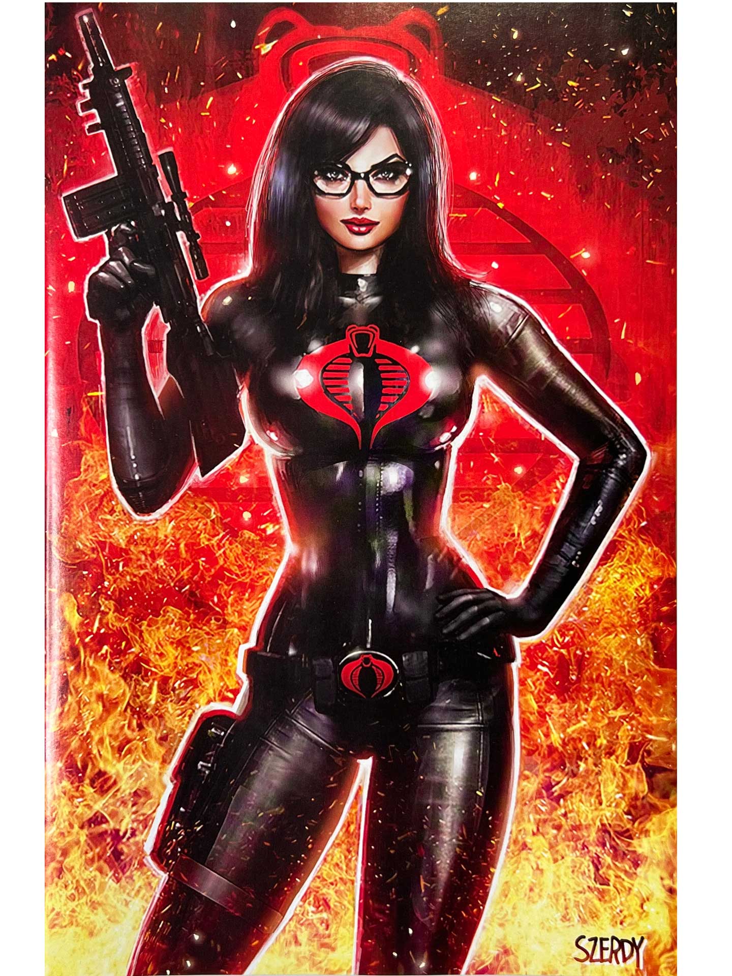 G.I. JOE: A Real American Hero #289 Nathan Szerdy Baroness Virgin Variant