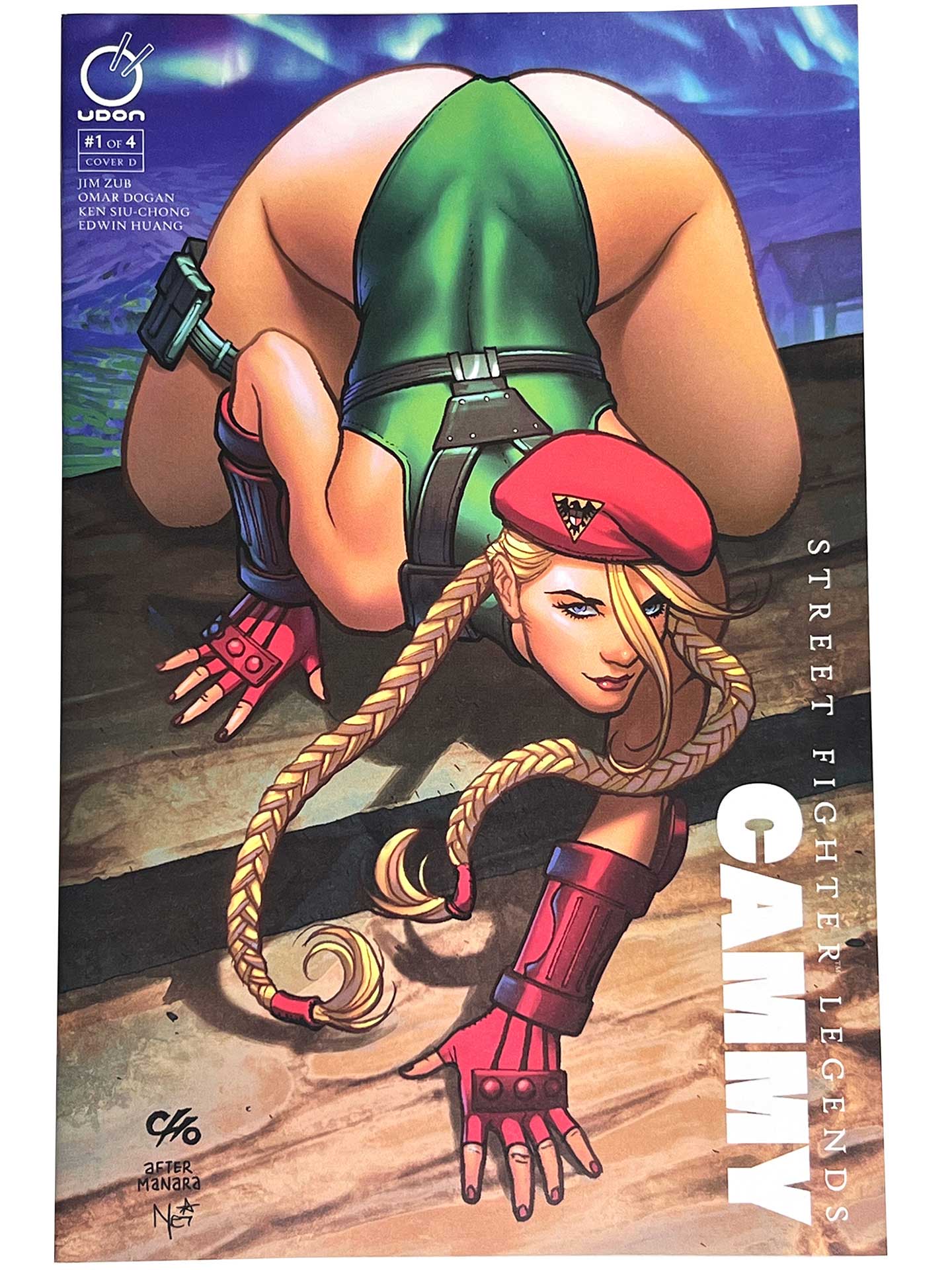 Street Fighter Legends: Cammy #1 Frank Cho 1:10 Incentive Variant