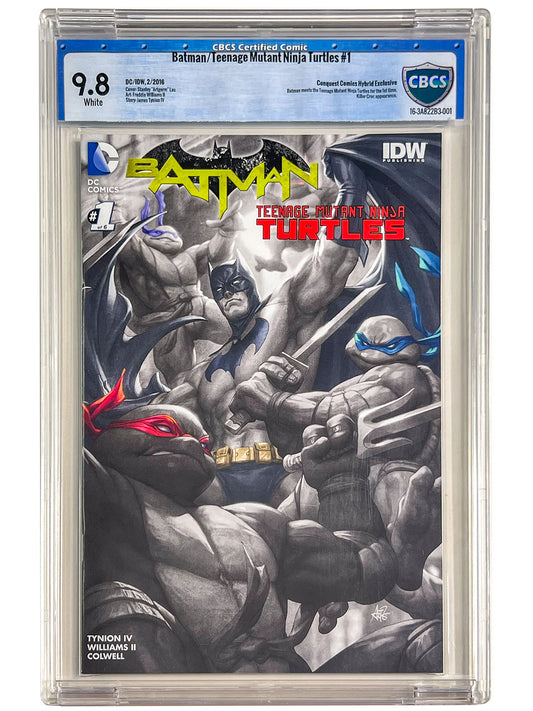 Batman/Teenage Mutant Ninja Turtles #1 Artgerm Hybrid Color Variant CBCS 9.8