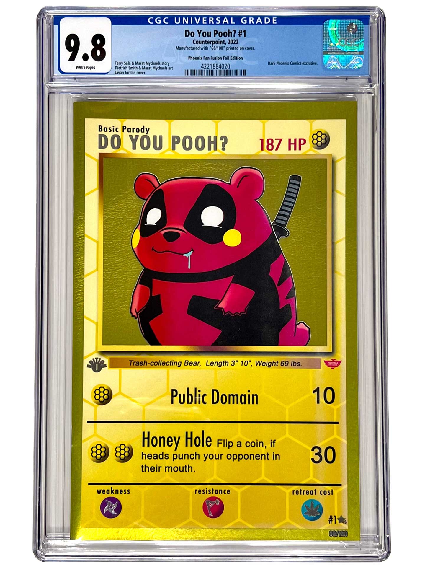 Do You Pooh? #1 "Pikapooh" Foil Variant CGC 9.8