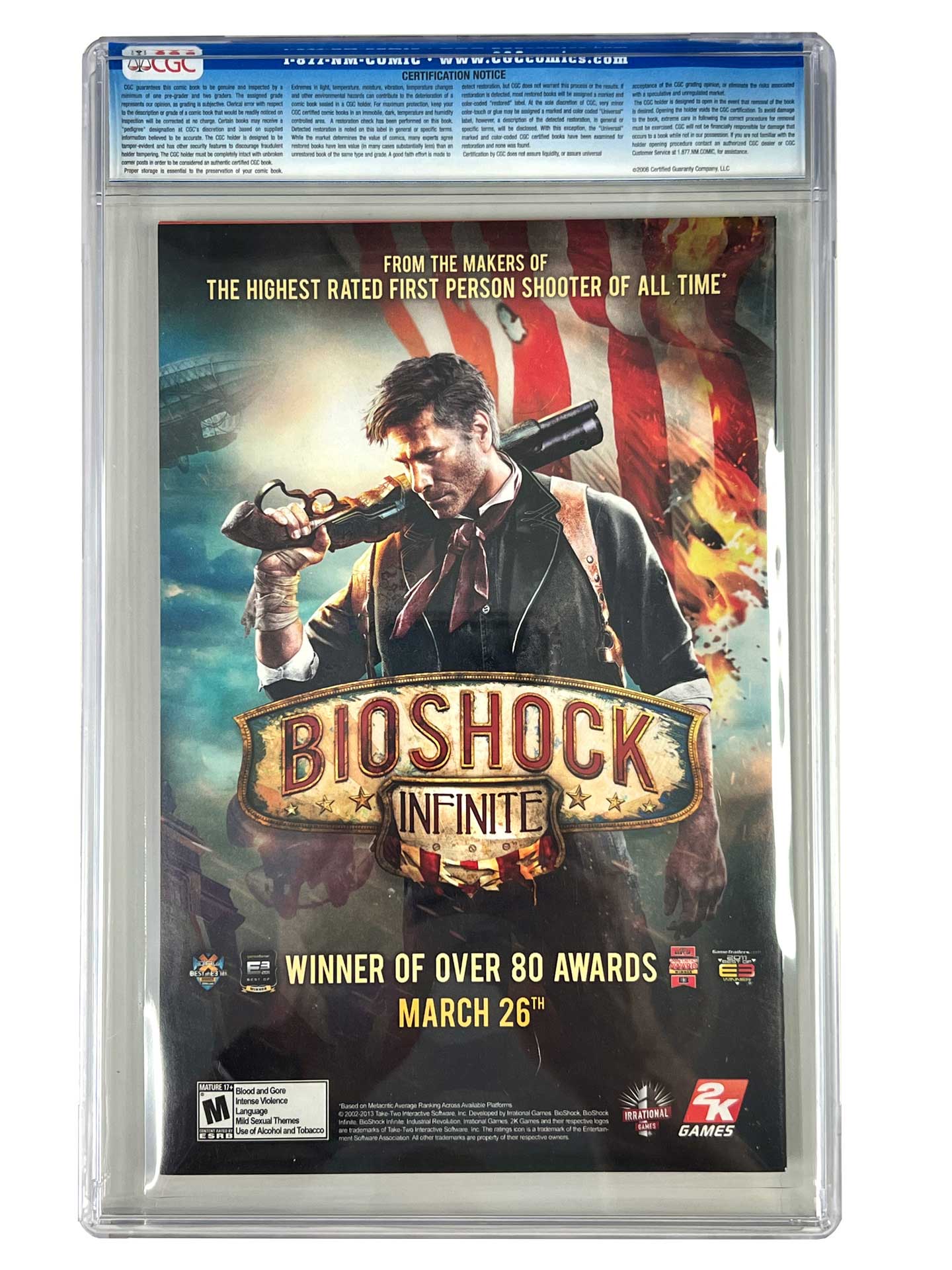 Savage Wolverine 3 Adi Granov 1:50 Ratio Variant CGC 9.8