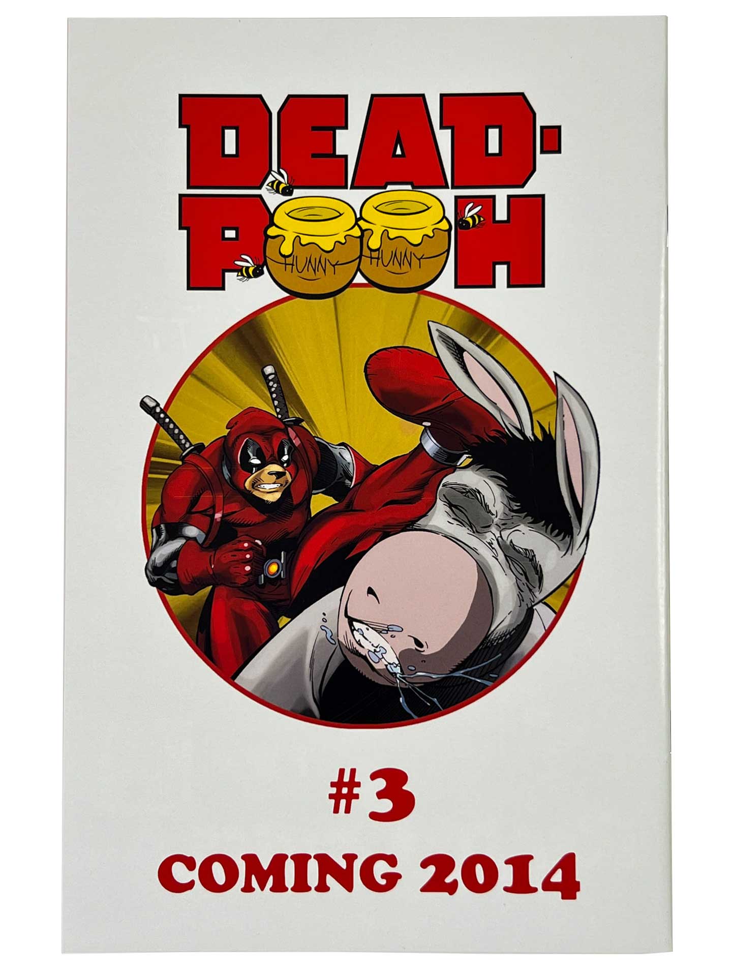 Dead-Pooh 1.2 Emerald City Comic Con 420 Variant Signed by Sean Davis