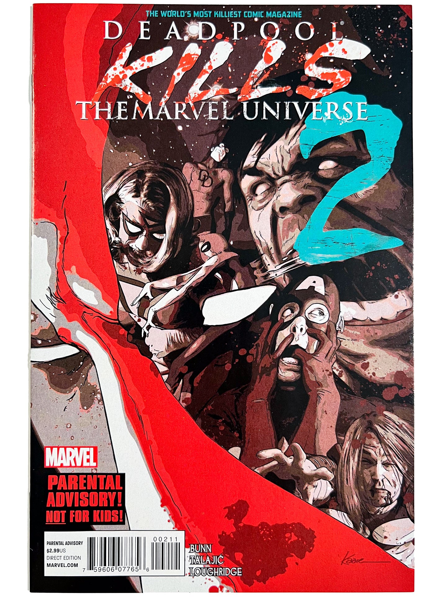 Deadpool Kills the Marvel Universe #1-4 Complete Series 2012