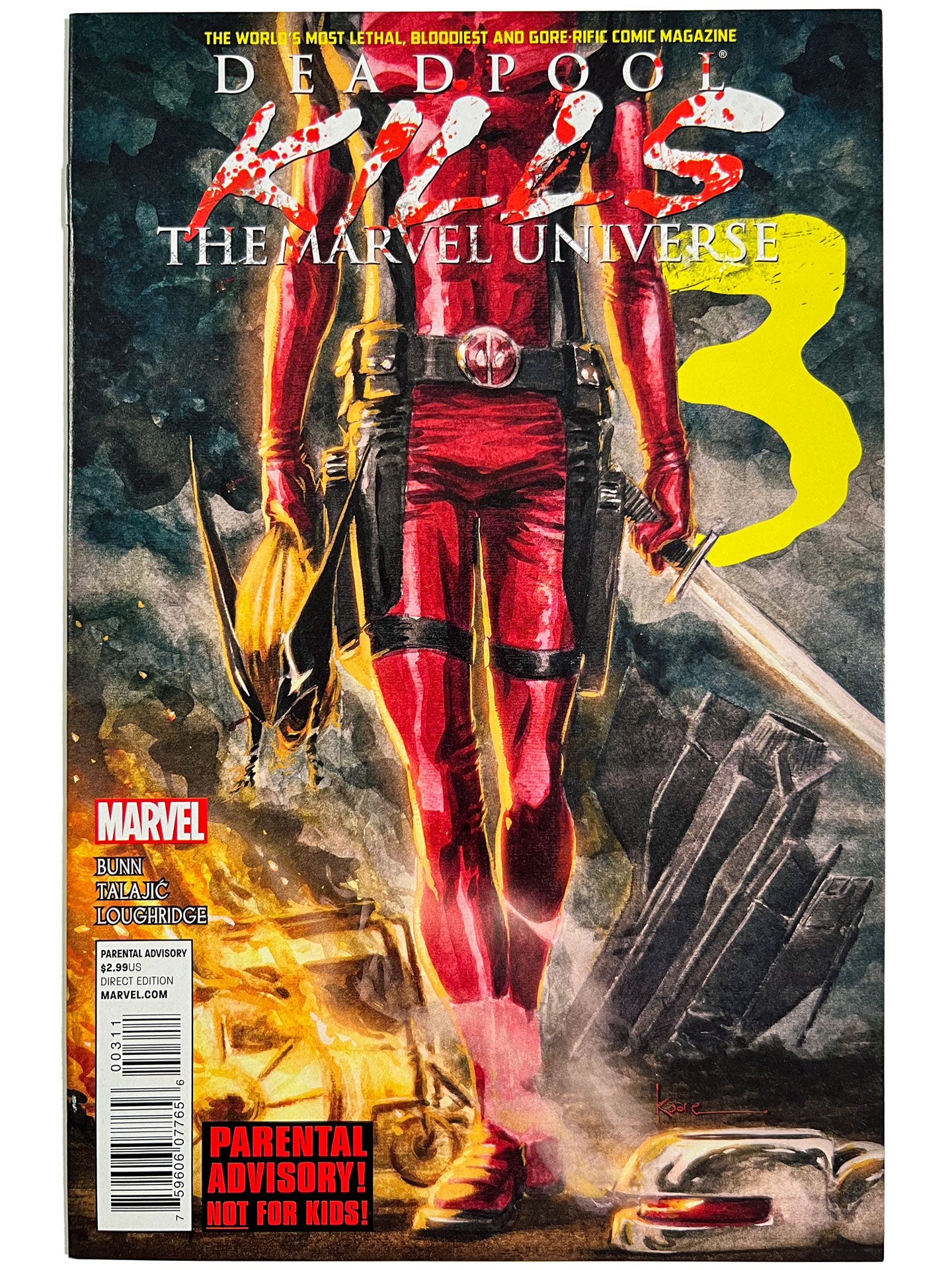 Deadpool Kills the Marvel Universe #1-4 Complete Series 2012