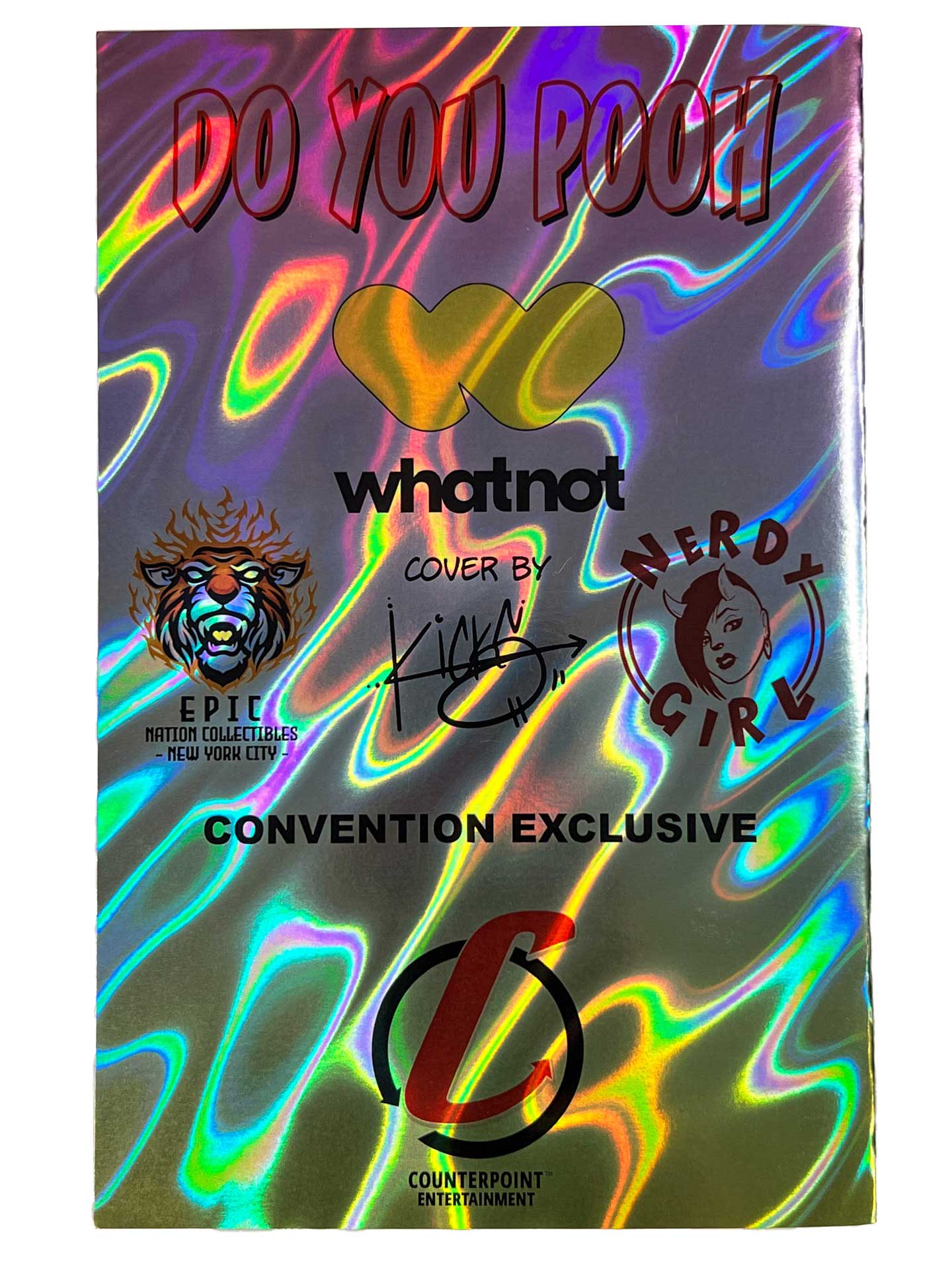 Do You Pooh? Friday 13th Homage LAVA Foil Baltimore Comic Con Exclusive