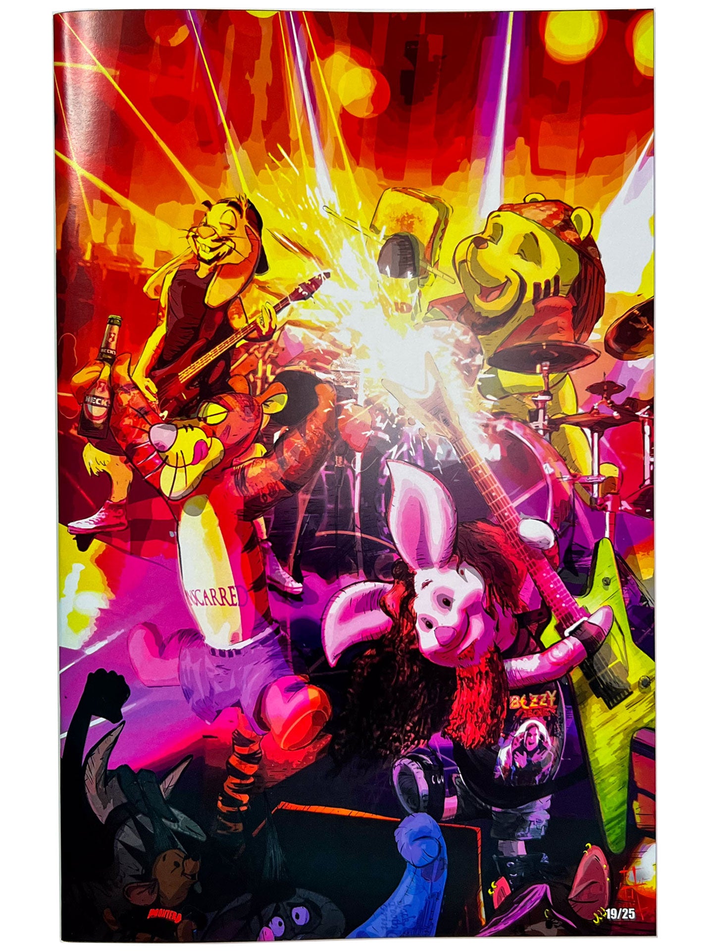 Do You Pooh? #1 Poohtera Flush Pooh From Hell Pantera Homage Variant NM 19/25