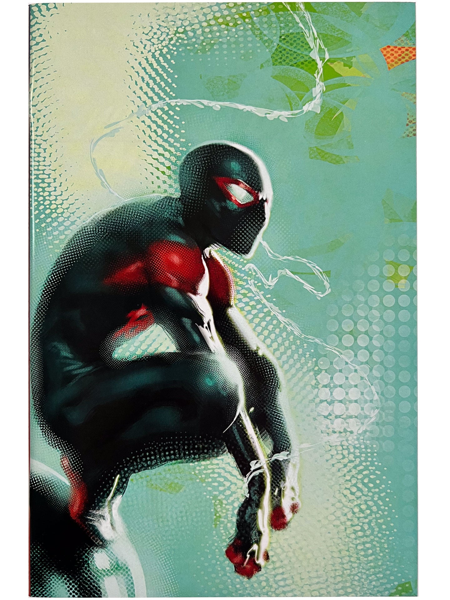 Miles Morales 25 Dell'Otto Virgin Variant NM w/trading card COA