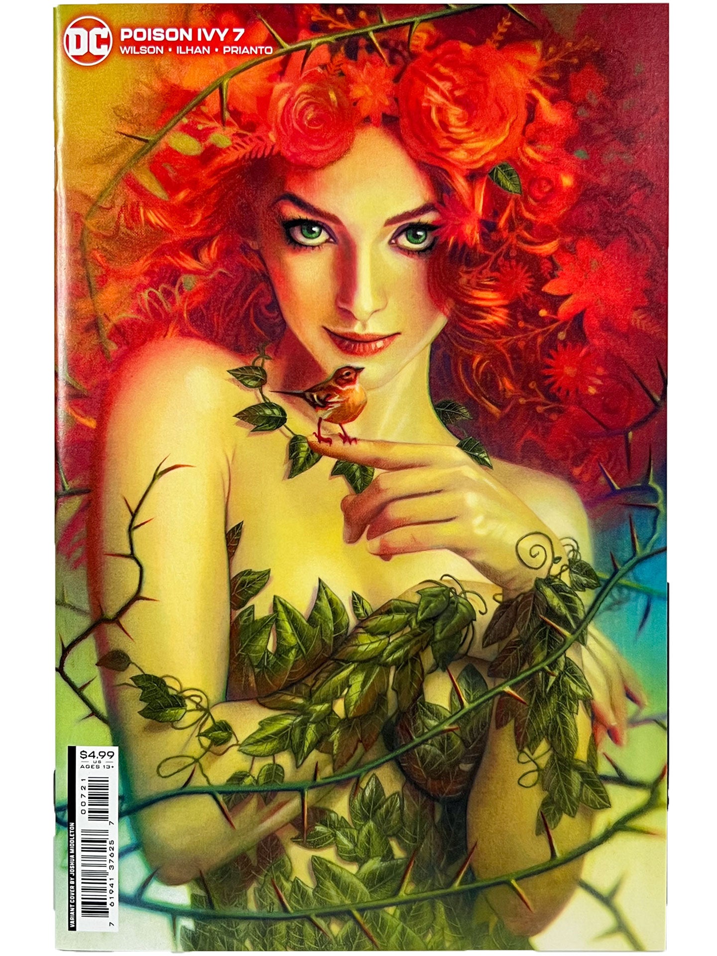 Poison Ivy #7 Joshua Middleton Card Stock Variant NM