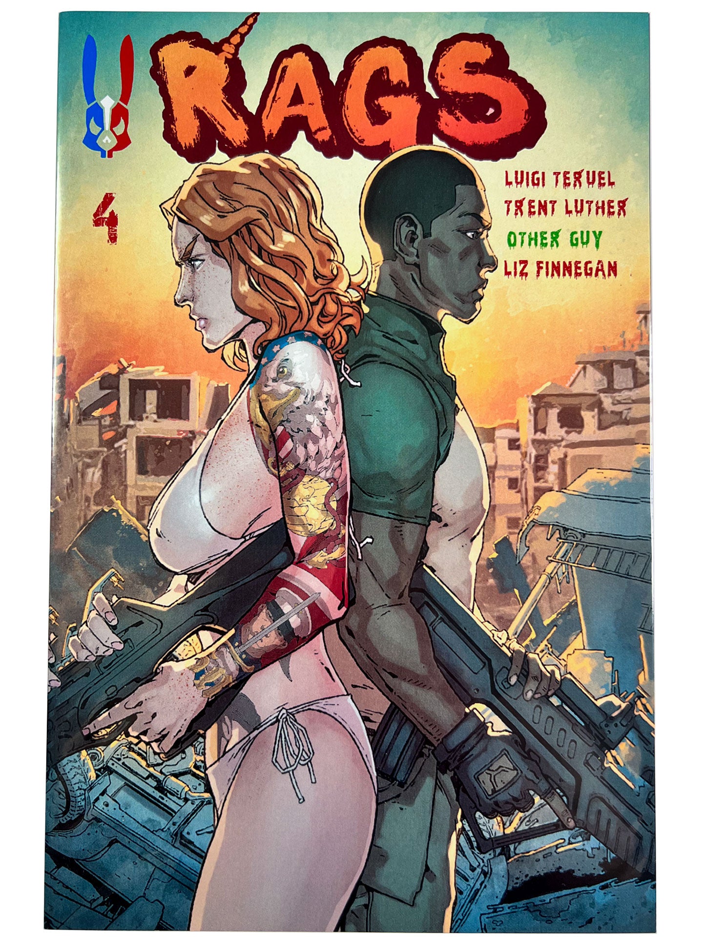 RAGS #4 Patreon Exclusive Variant 1st Print Near Mint HTF