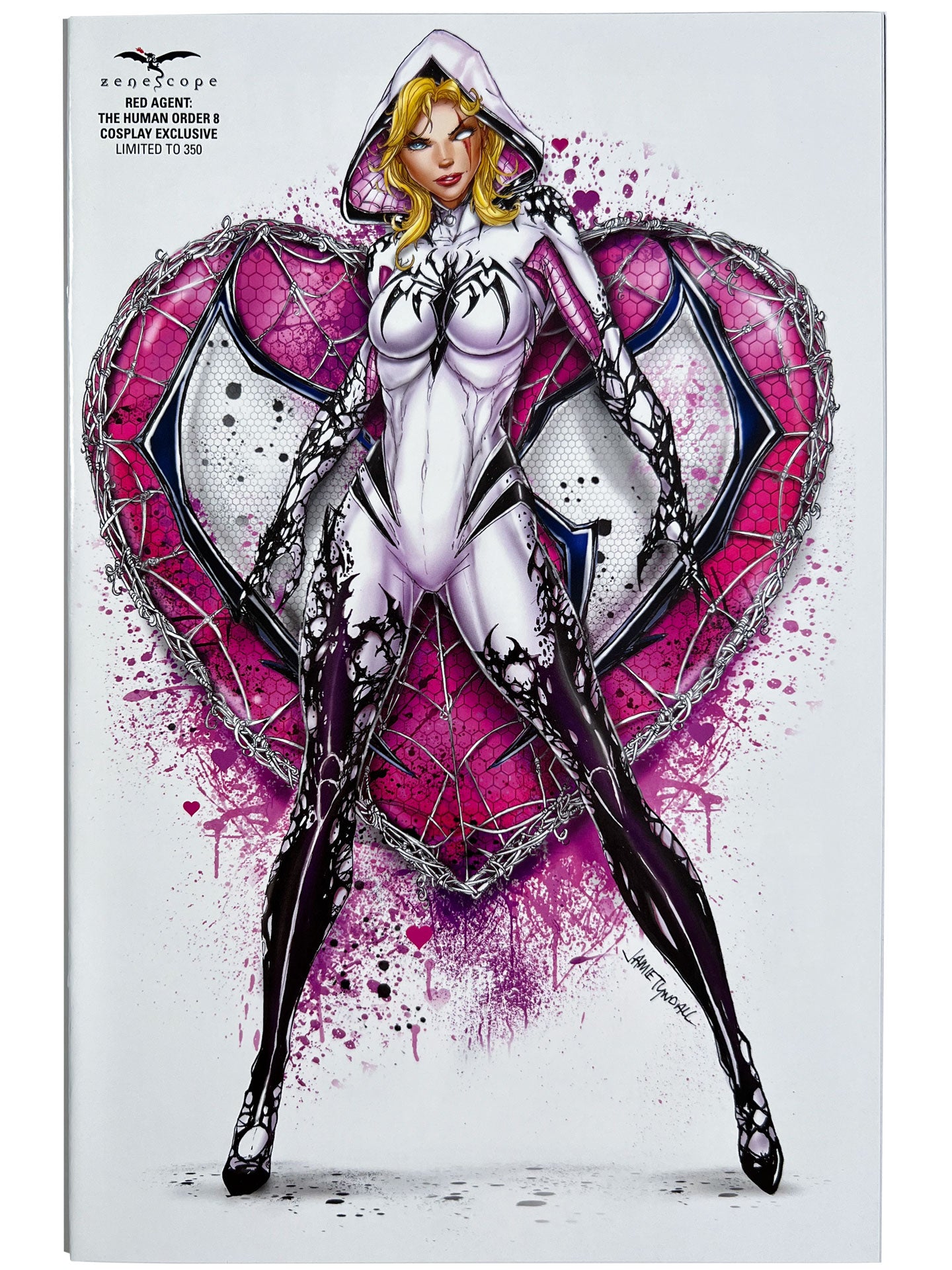 Red Agent: The Human Order #8 Cosplay Exclusive Limited to 350 Jamie Tyndall NM