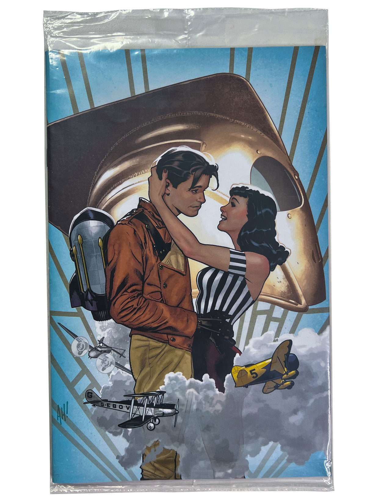 The Rocketeer #1 One-Shot Adam Hughes Virgin Variant IDW Online Exclusive VF/NM