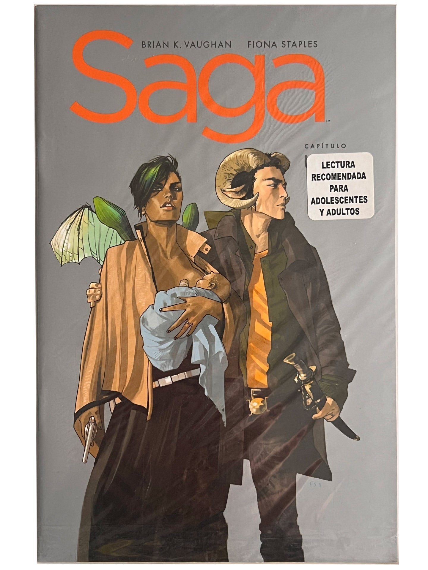 Saga #1 Mexican Silver Variant NM Polybagged 1st App