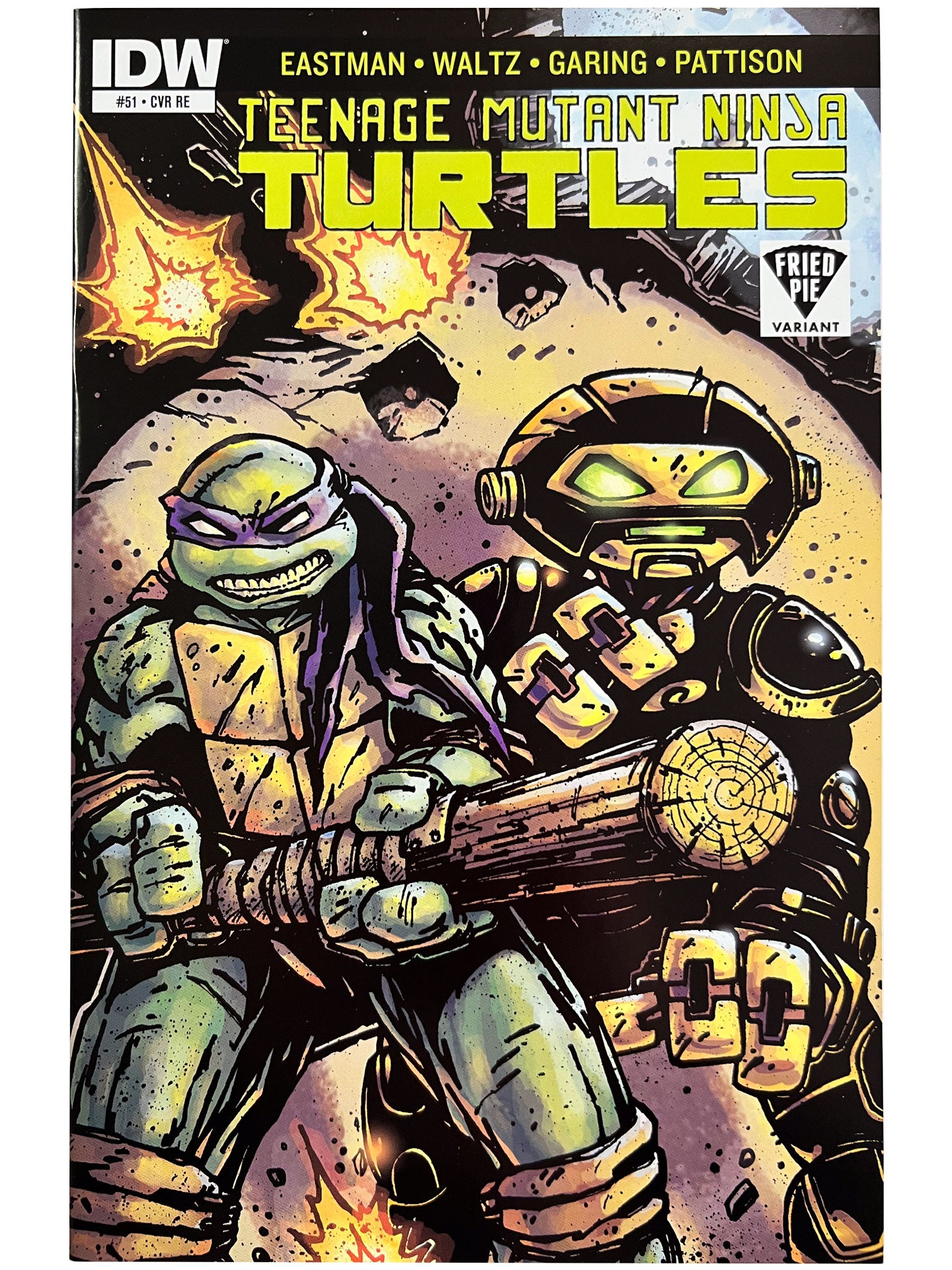 Teenage Mutant Ninja Turtles #51 Fried Pie Variant NM 1st Jennika!