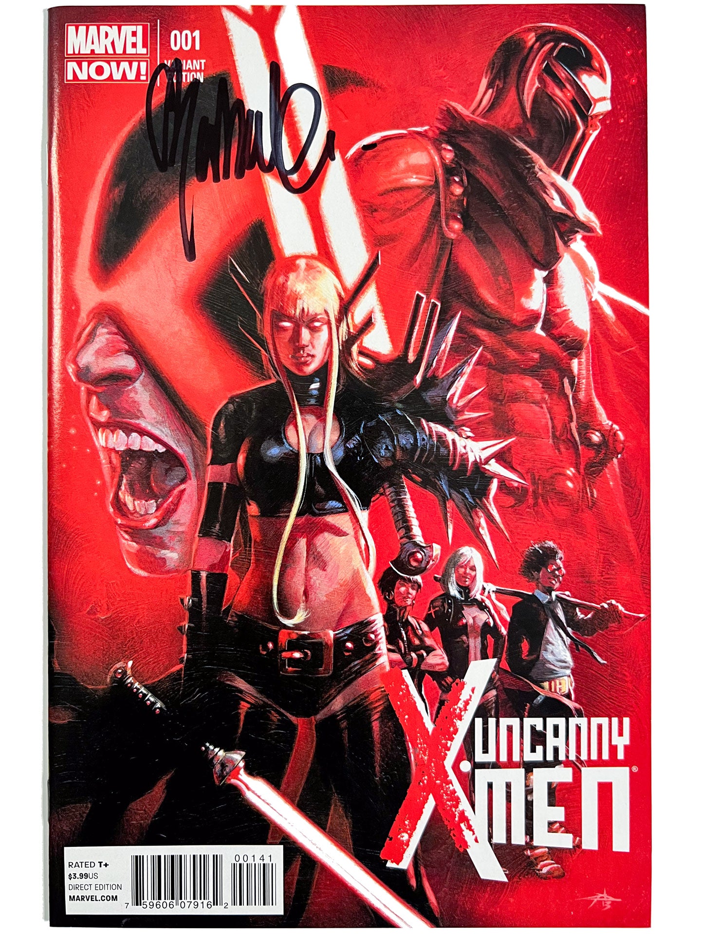 Uncanny X-Men #1 Dell'Otto 1:50 Variant Signed by Chris Bachalo NM