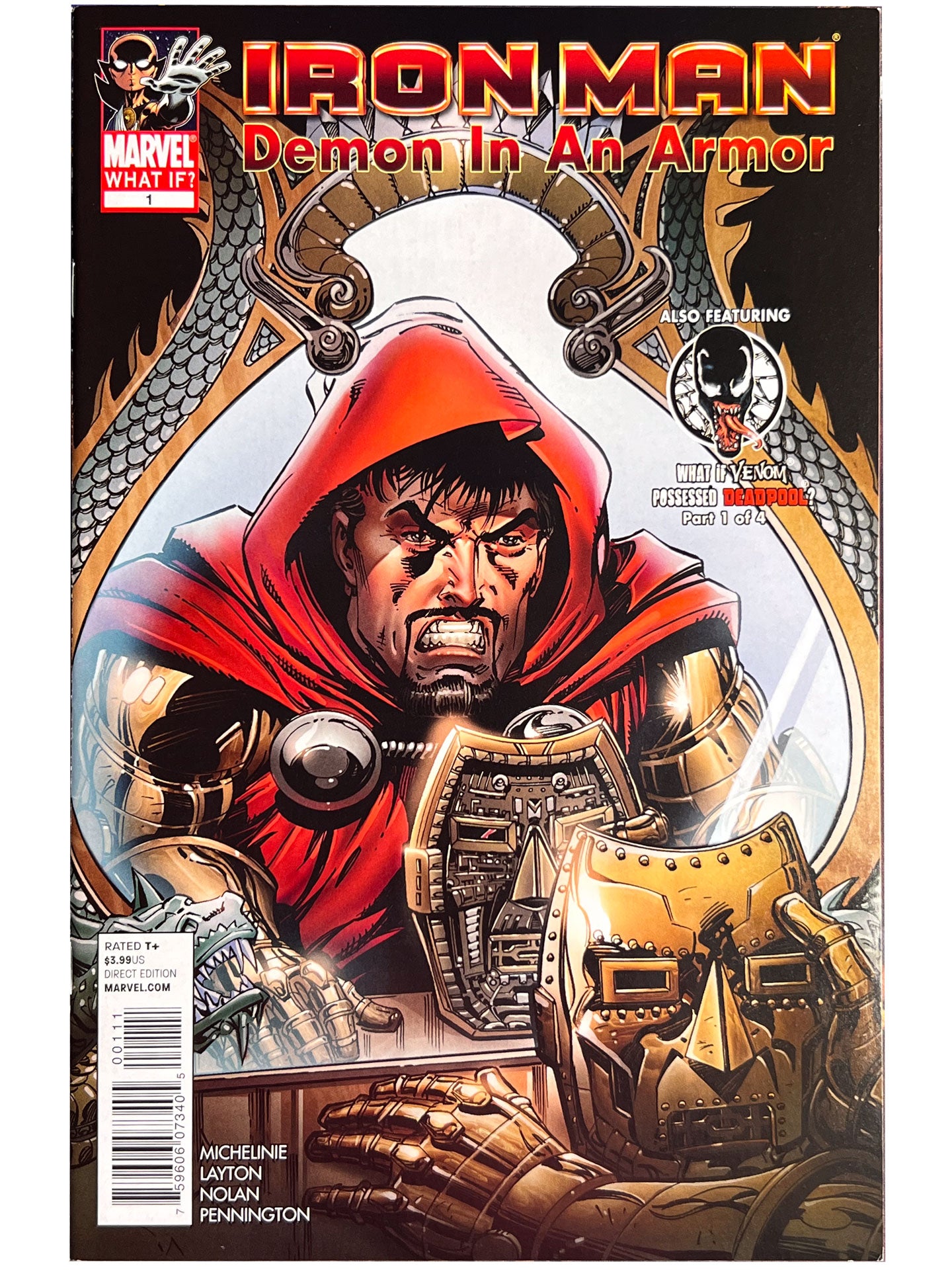 What If? Iron Man: Demon In An Armor Tony Stark as Dr. DOOM & 1st Venompool