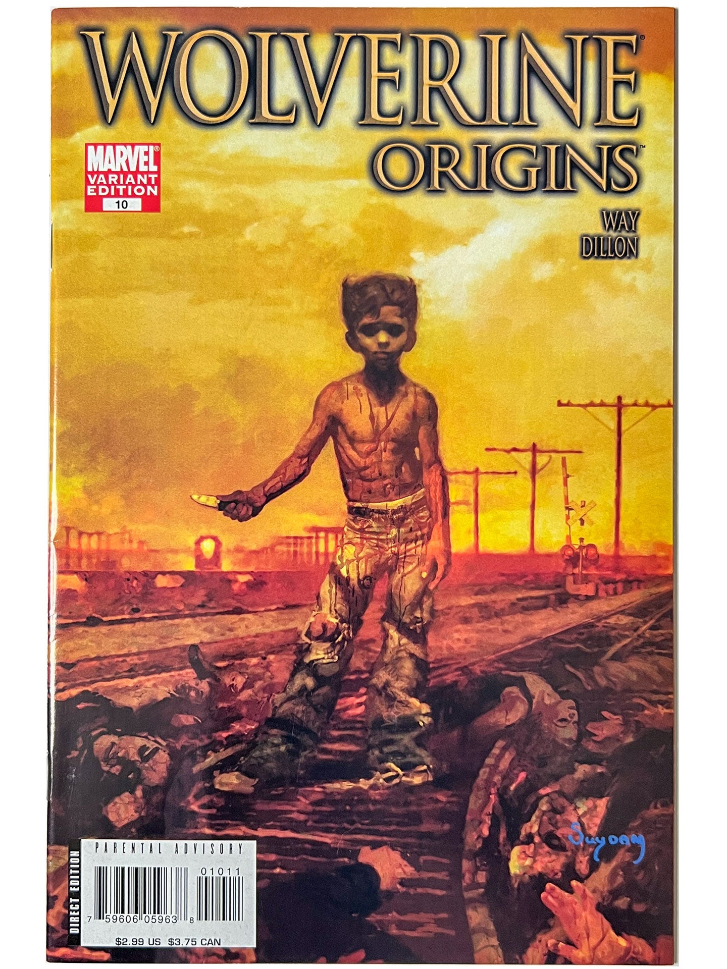Wolverine Origins #10 Suydam Variant 1st App of Daken 2007 NM