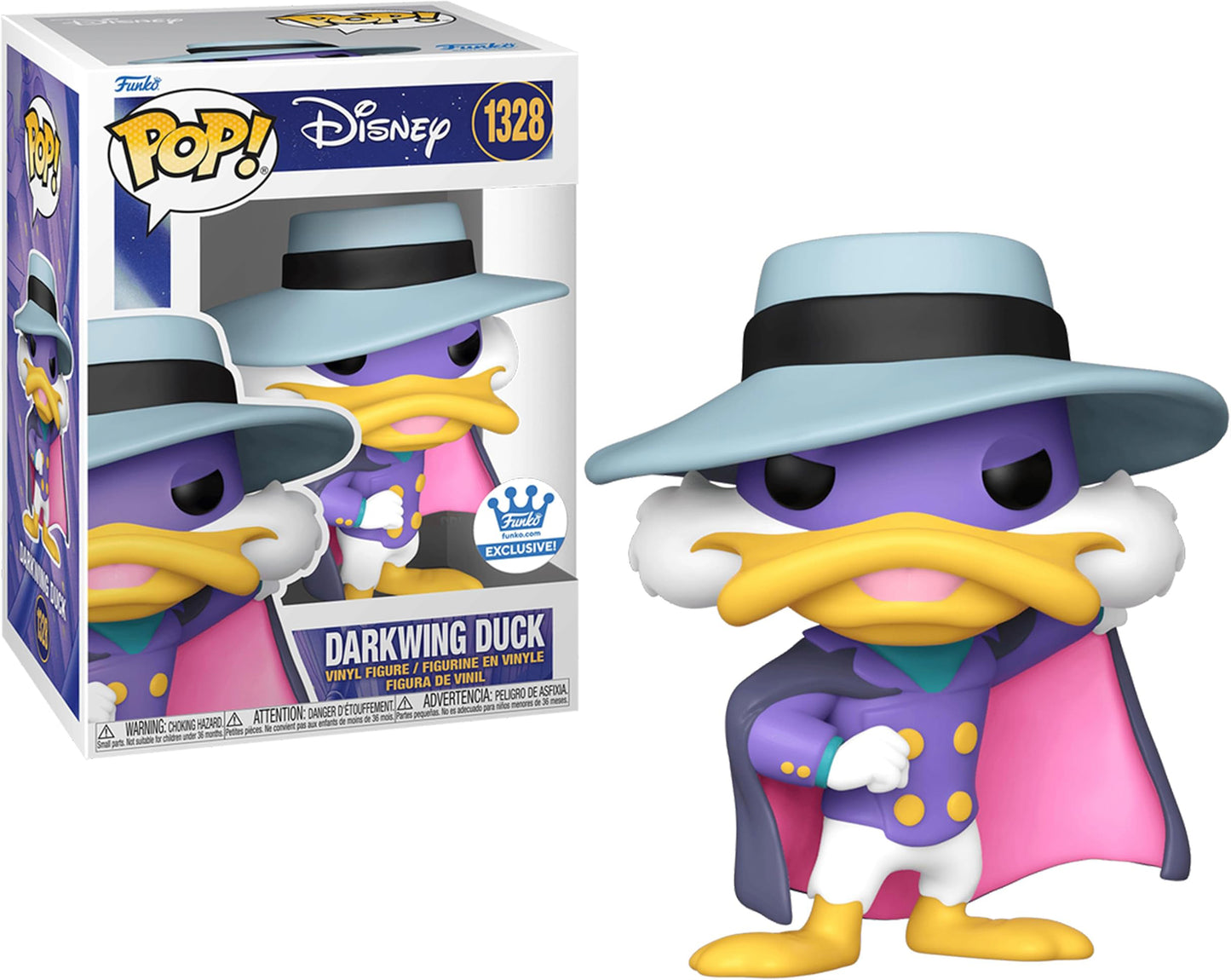 Funko POP! Disney Darkwing Duck Funko.com Website Exclusive #1328 NIB