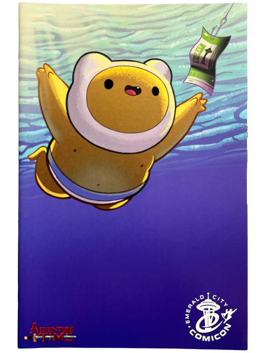 Adventure Time #25 Nirvana Nevermind Homage Emerald City ECCC Variant GHOST Book