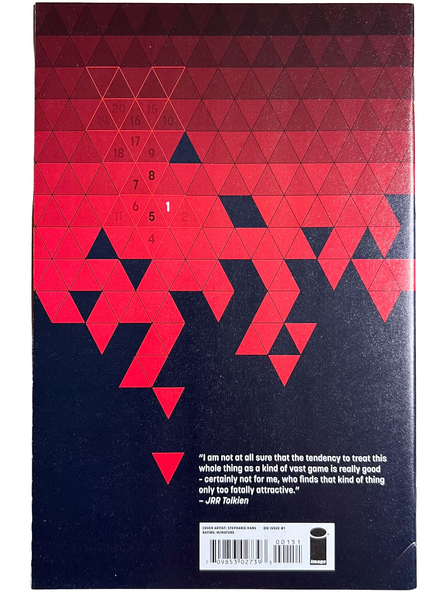 DIE #1 Stephanie Hans Virgin Variant Image Comics 2018