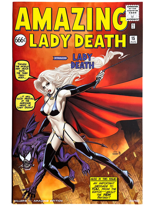 Lady Death: Killers #1 Amazing Edition NM+ AF15 Homage