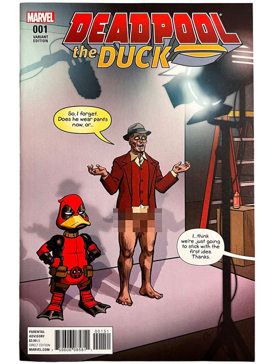 Deadpool the Duck #1 1:50 Chip Zdarsky Variant NM+ 1st App Deadpool Duck