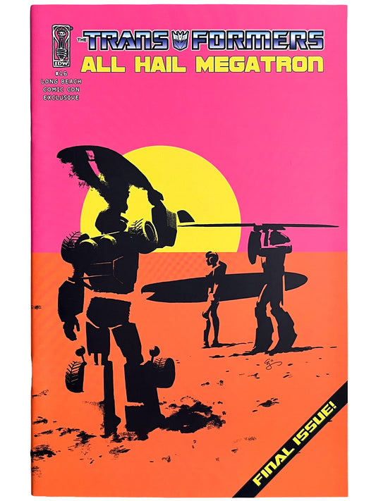 Transformers #16 Long Beach Comic Con LBCC Endless Summer Homage NM HTF