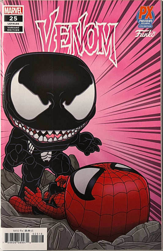 Venom #25 Funko POP! PX Variant 1st Cameo Virus ASM #316 Homage