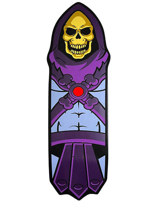 Han Cholo x Skeletor Skateboard Deck SDCC 2019 RARE He-Man MOTU