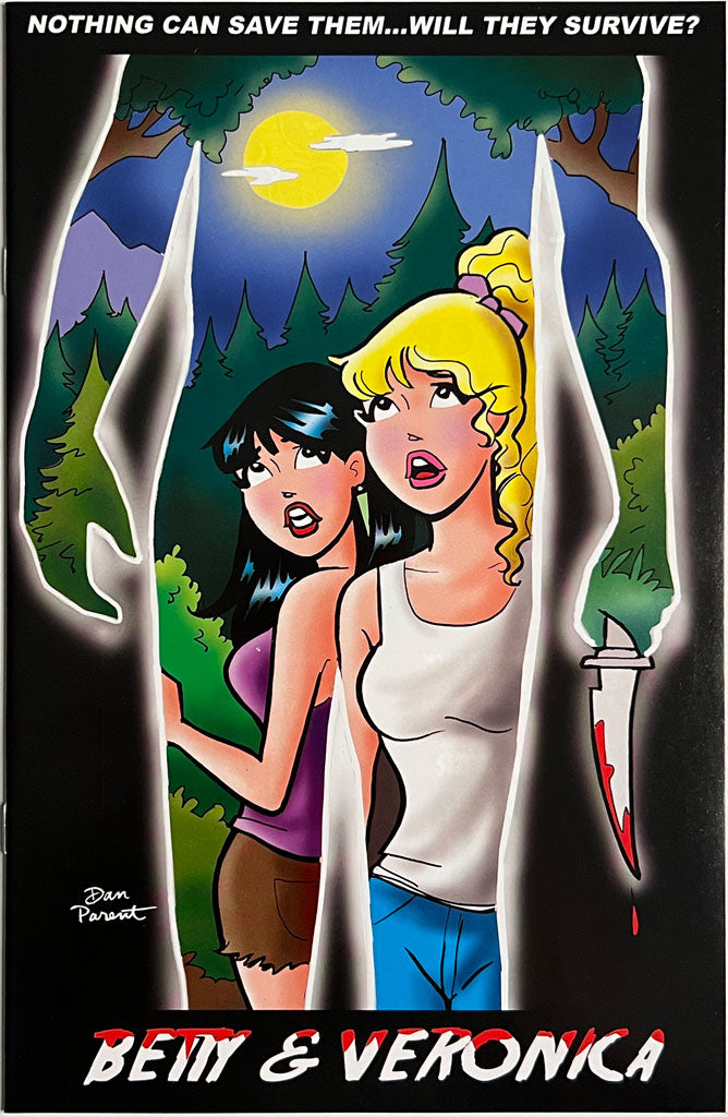 Betty & Veronica Summer Surf Party ORIGINAL COVER ART Dan Parent Archie Comics