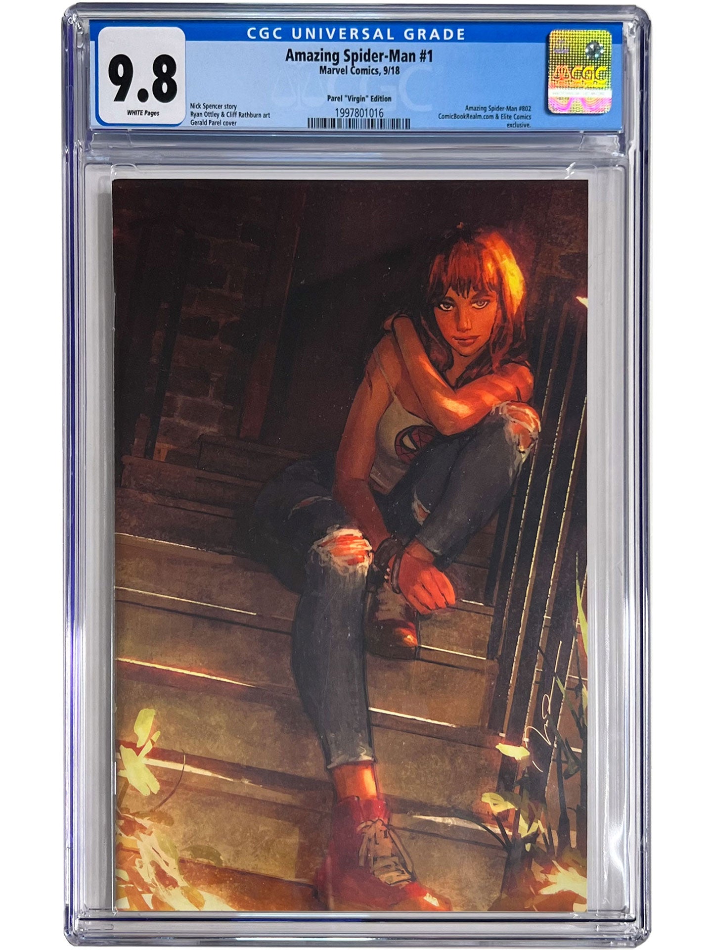 Amazing Spider-Man #1 Parel Virgin Variant CGC 9.8