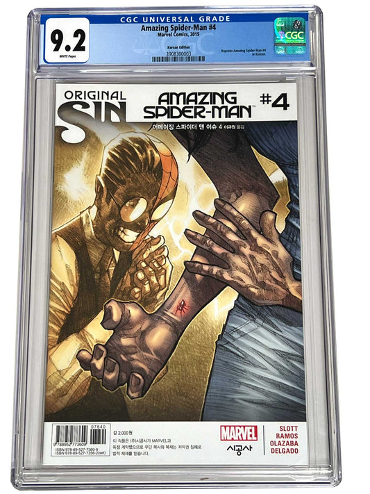 Amazing Spider-Man #4 Korean Edition CGC 9.2 - Foreign Edition