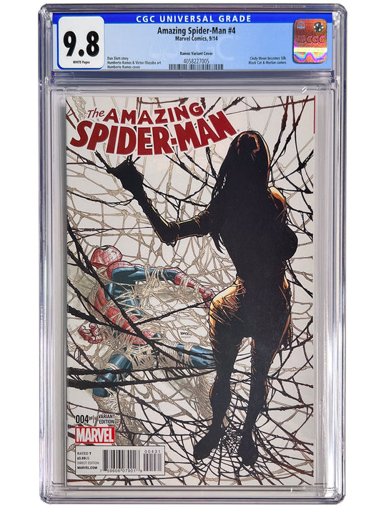 Amazing Spider-Man #4 1:10 Ramos Variant CGC 9.8