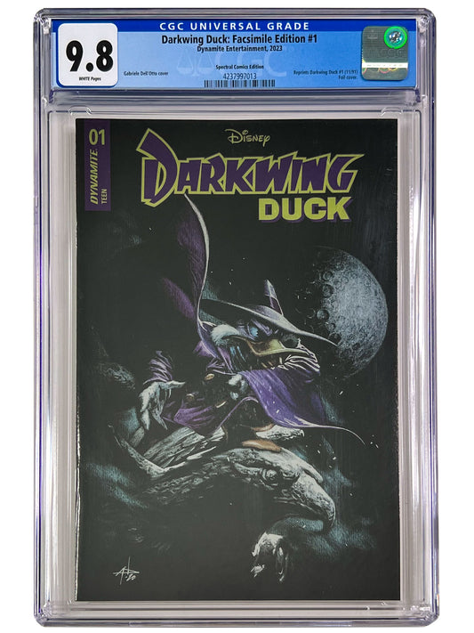 Darkwing Duck: Facsimile Edition #1 Dell'Otto FOIL Variant CGC 9.8