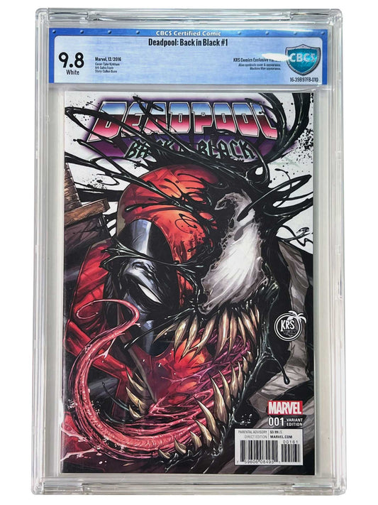 Deadpool: Back in Black #1 Tyler Kirkham Color Venomized Variant CBCS 9.8