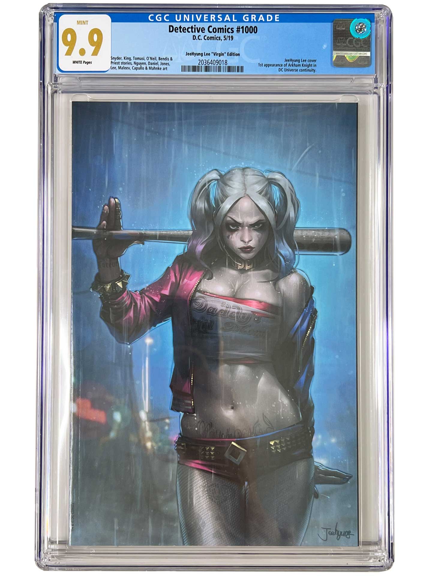 Detective Comics #1000 JeeHyung Lee Virgin Variant CGC 9.9 not 9.8!