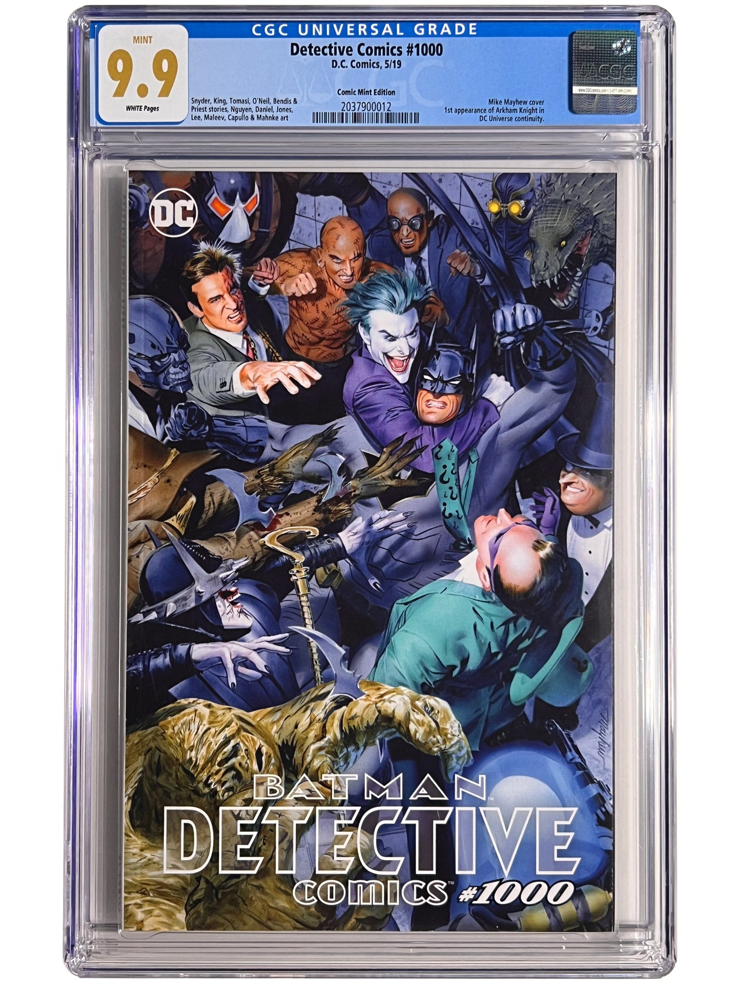 Detective Comics #1000 CGC 9.9 Mike Mayhew Variant Comic Mint 1st App Not 9.8