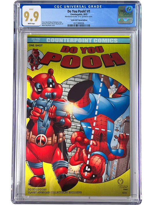 Do You Pooh? #1 ASM 129 Homage METAL Edition CGC 9.9