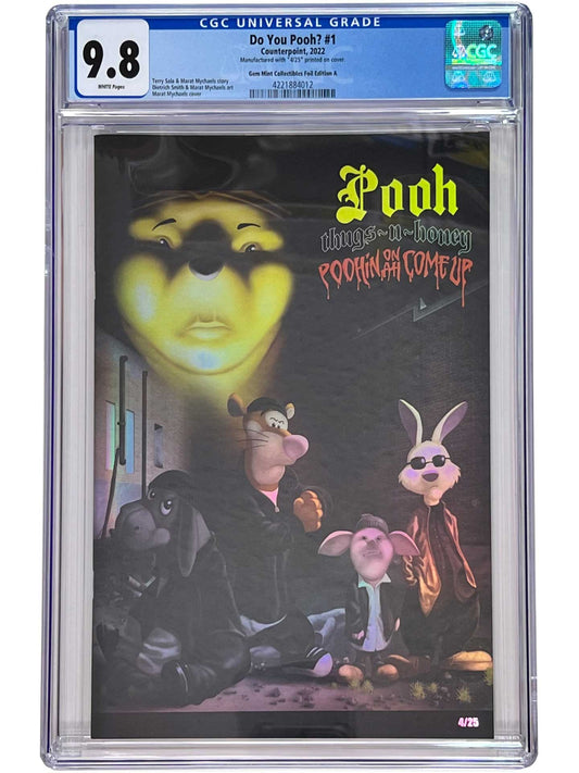 Do You Pooh? #1 Gem Mint Pooh Thugs Foil CGC 9.8