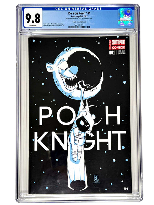 Do You Pooh? #1 Pooh Knight Skottie Young Homage Artist Proof #8 CGC 9.8