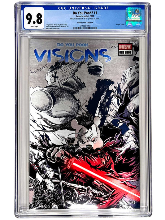 Do You Pooh? #1 Star Wars Visions Homage METAL 6/40 CGC 9.8
