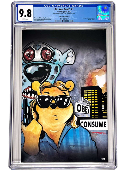 Do You Pooh? #1 "They Pooh" Virgin Variant CGC 9.8