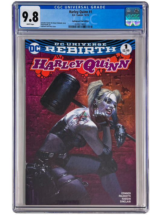 Harley Quinn #1 Bulletproof Pink Edition CGC 9.8