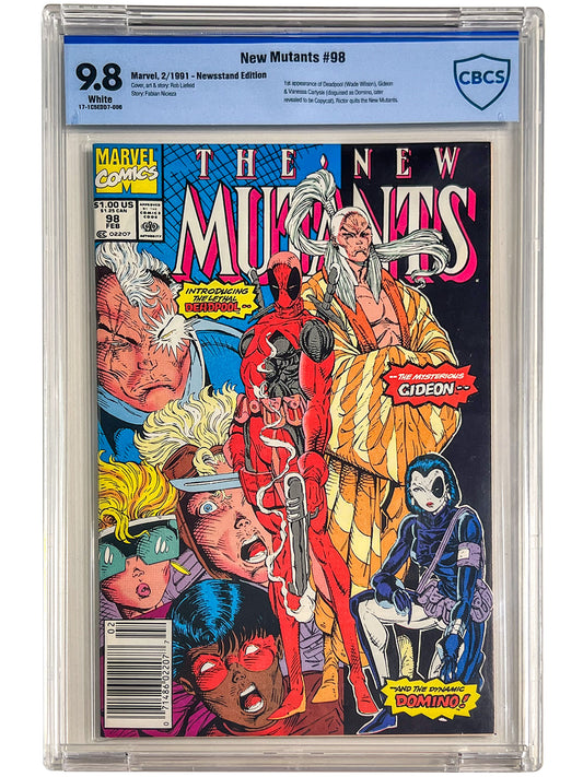 New Mutants #98 CBCS 9.8 Newsstand