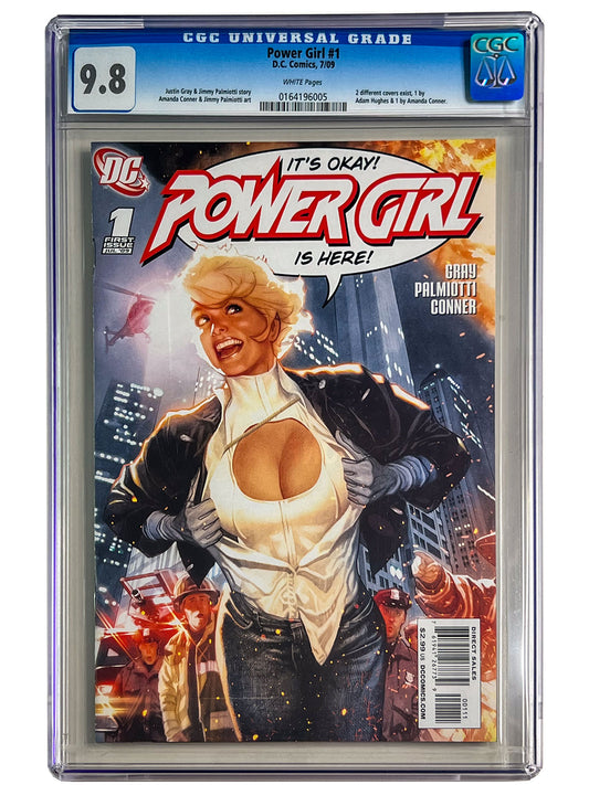 Power Girl #1 Adam Hughes Variant CGC 9.8