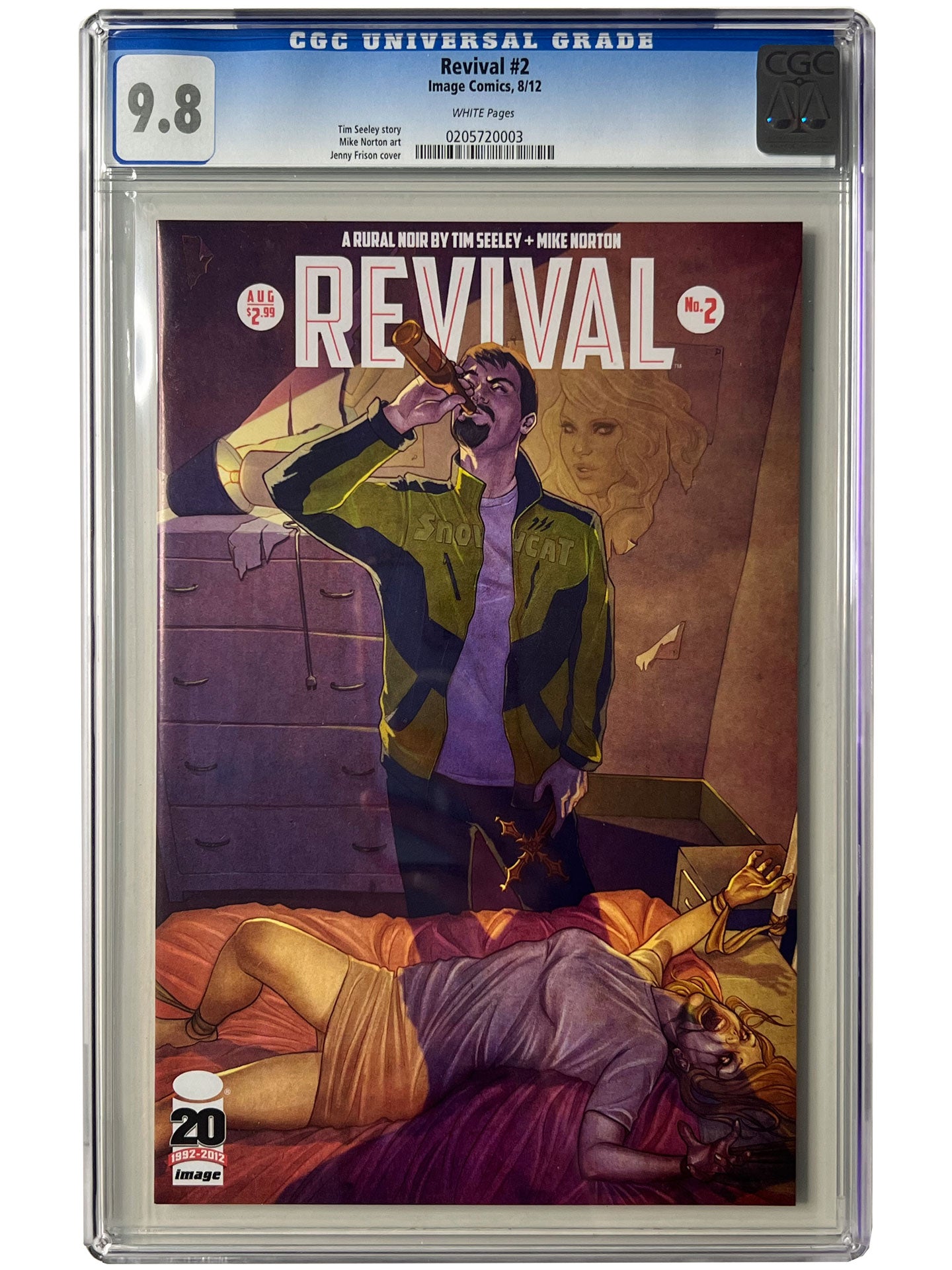 Revival #2 Jenny Frison Cover CGC 9.8 Image Comics 2012