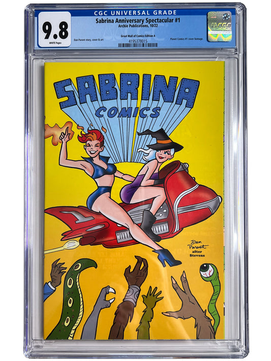 Sabrina Anniversary Spectacular #1 Planet Comics Homage CGC 9.8