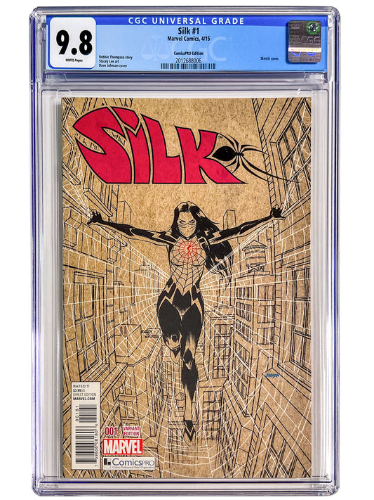 Silk #1 ComicsPro Variant CGC 9.8