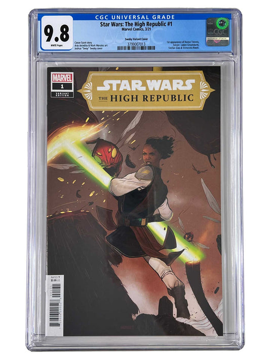 Star Wars: The High Republic 1 1:25 Swaby Variant CGC 9.8